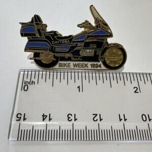 1994 Daytona Bike Week Motorcycle Pin Hat Lapel Vintage Honda Gold Wing See Pics